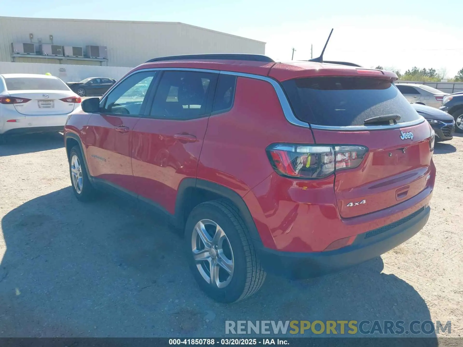 3 Photograph of a damaged car 3C4NJDBN2RT606063 JEEP COMPASS 2024