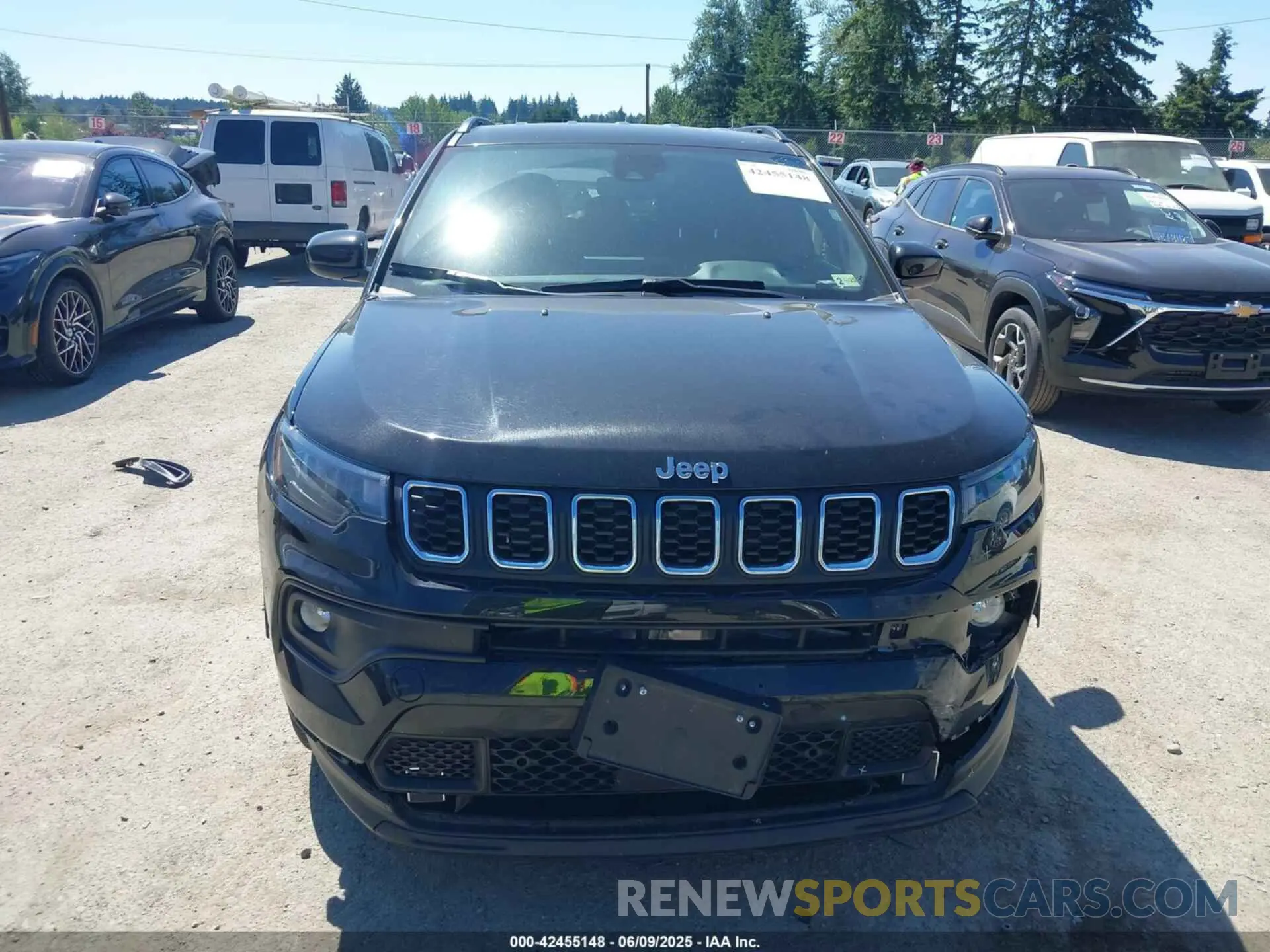 13 Photograph of a damaged car 3C4NJDBN3RT100807 JEEP COMPASS 2024