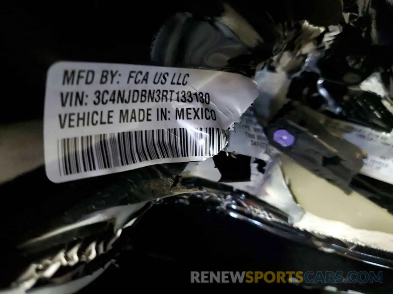 13 Photograph of a damaged car 3C4NJDBN3RT133130 JEEP COMPASS 2024