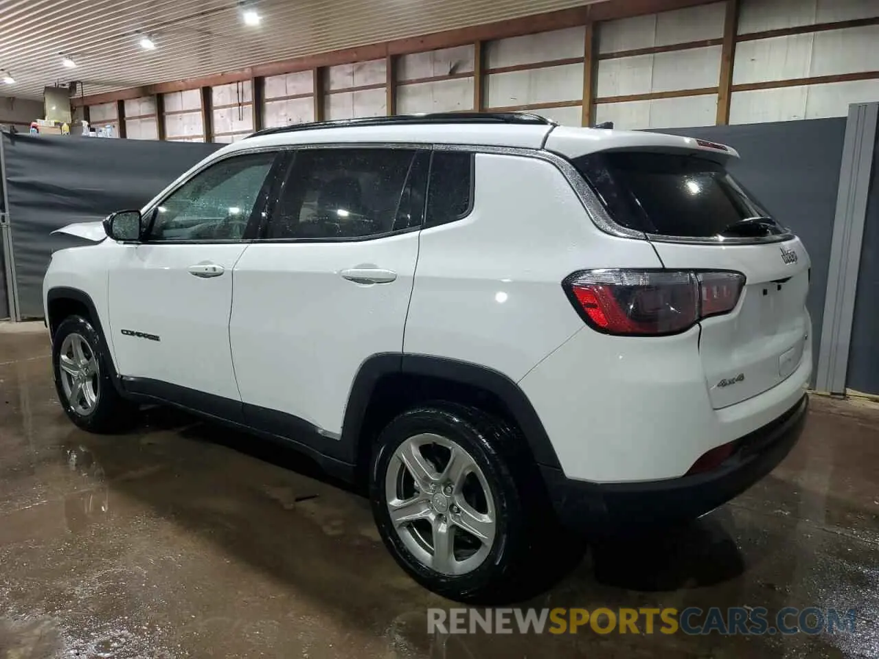 2 Photograph of a damaged car 3C4NJDBN3RT607271 JEEP COMPASS 2024