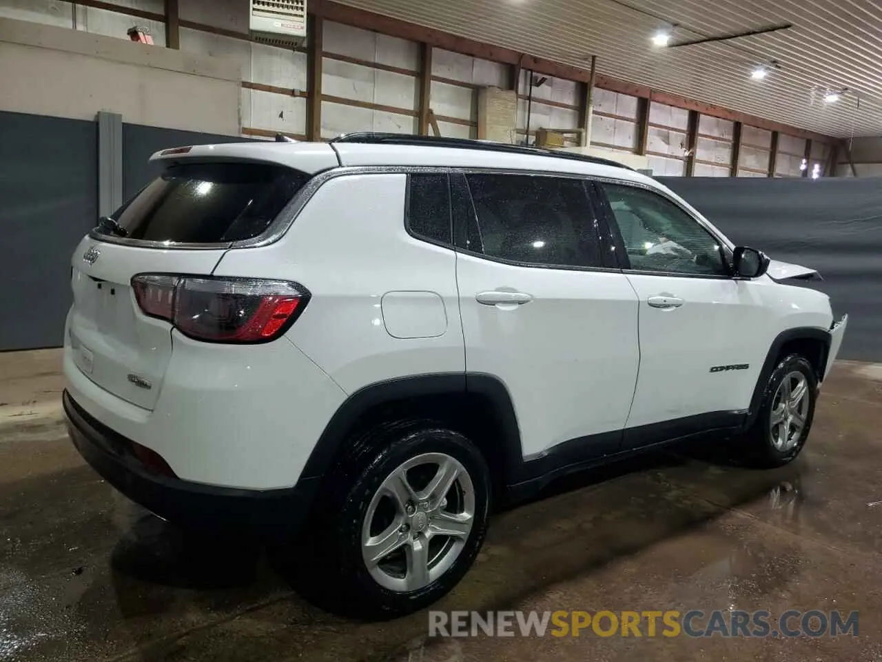 3 Photograph of a damaged car 3C4NJDBN3RT607271 JEEP COMPASS 2024
