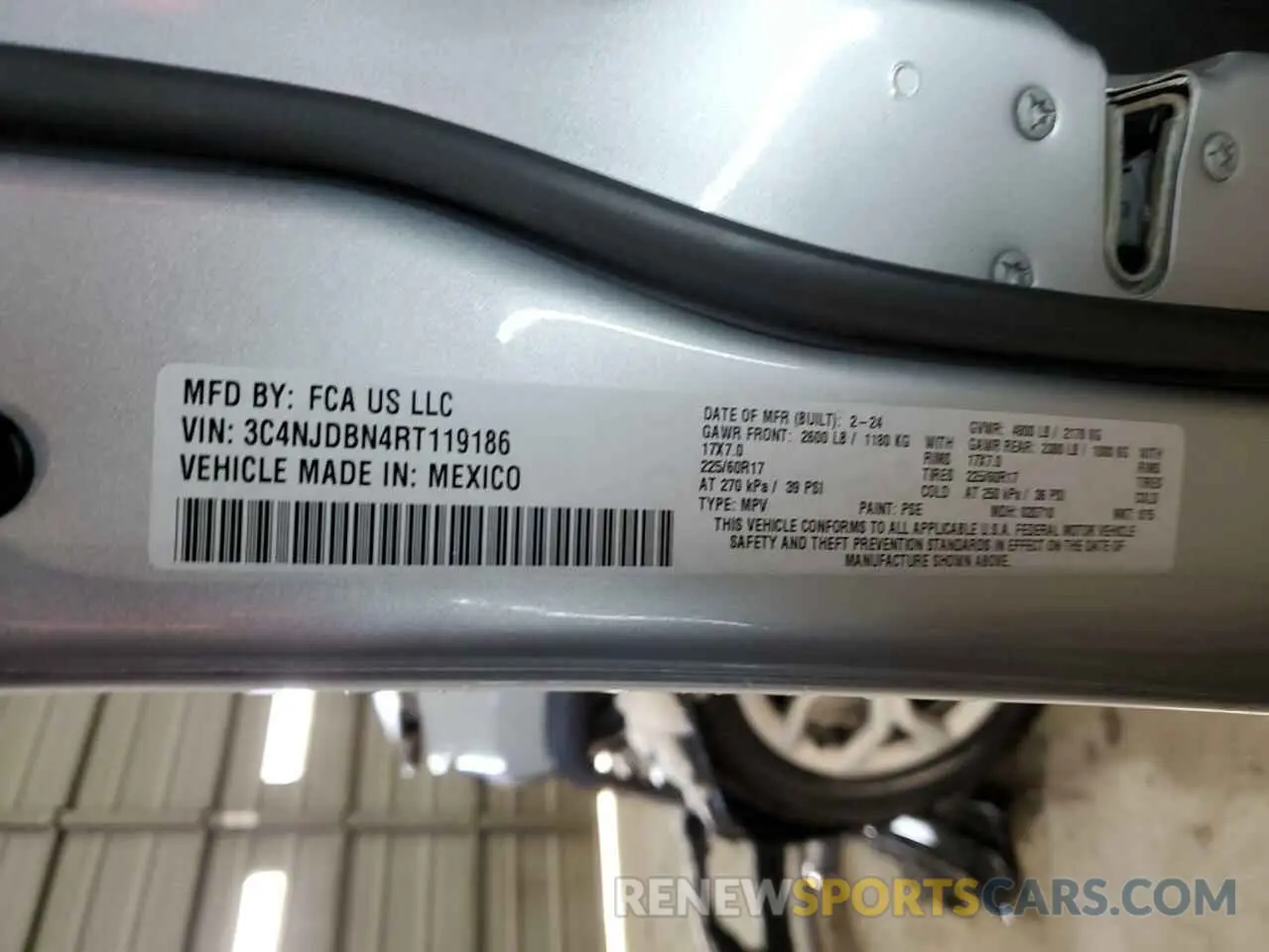 13 Фотография поврежденного автомобиля 3C4NJDBN4RT119186 JEEP COMPASS 2024