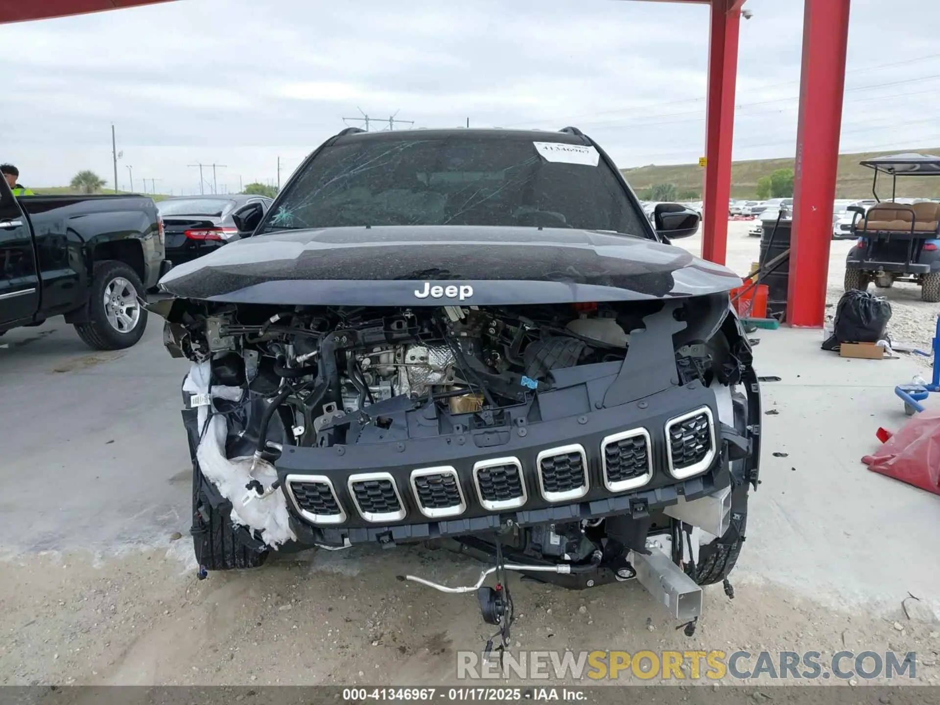13 Photograph of a damaged car 3C4NJDBN4RT135081 JEEP COMPASS 2024