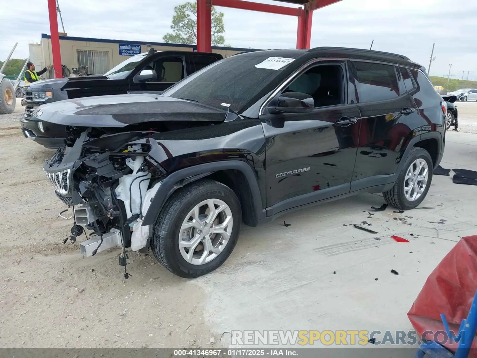 2 Photograph of a damaged car 3C4NJDBN4RT135081 JEEP COMPASS 2024