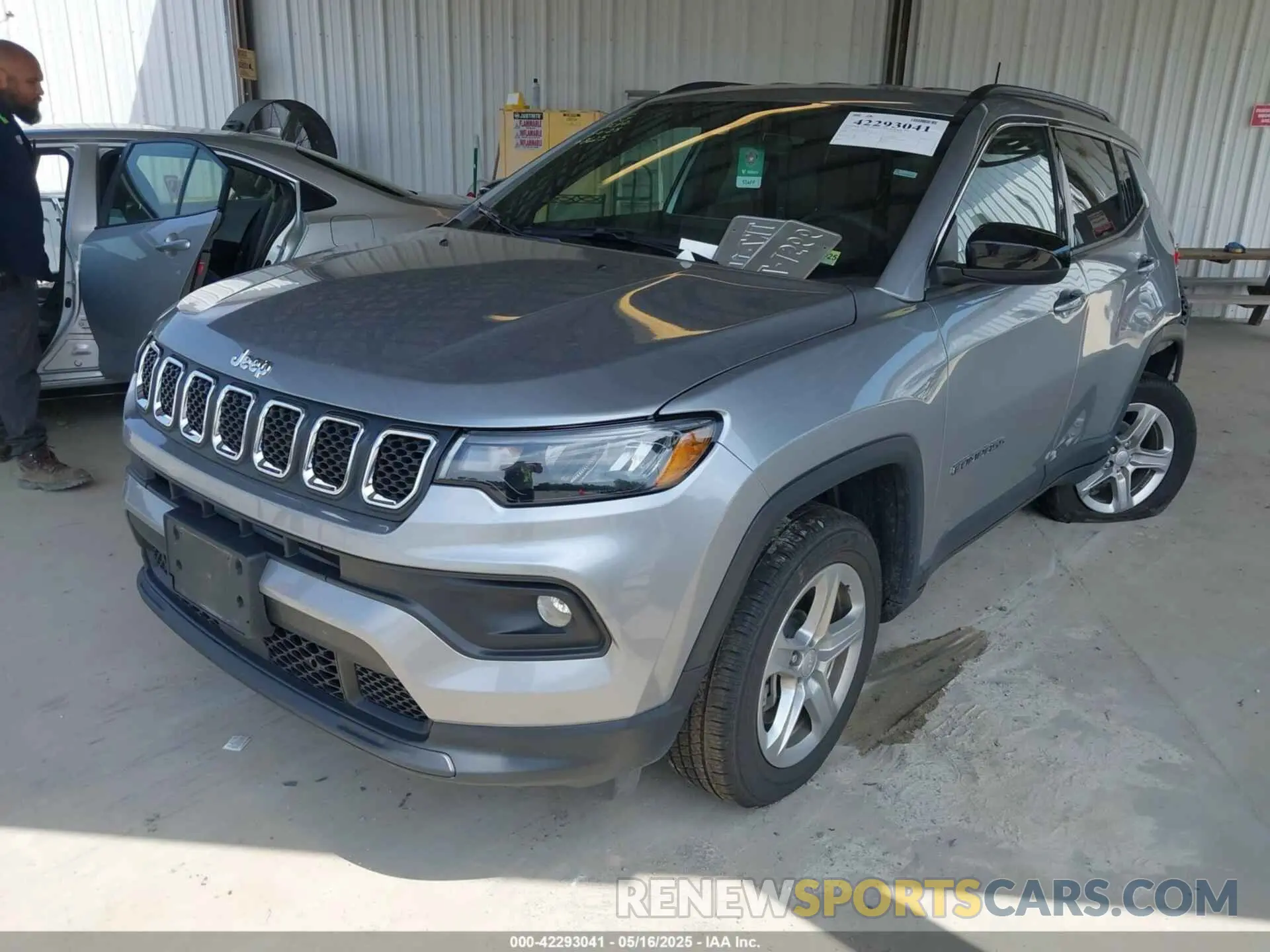 2 Photograph of a damaged car 3C4NJDBN4RT598970 JEEP COMPASS 2024
