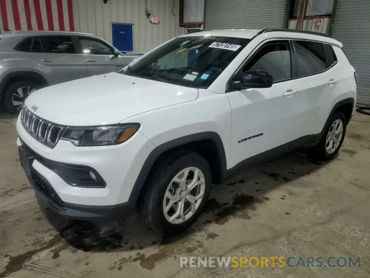 1 Photograph of a damaged car 3C4NJDBN5RT118709 JEEP COMPASS 2024