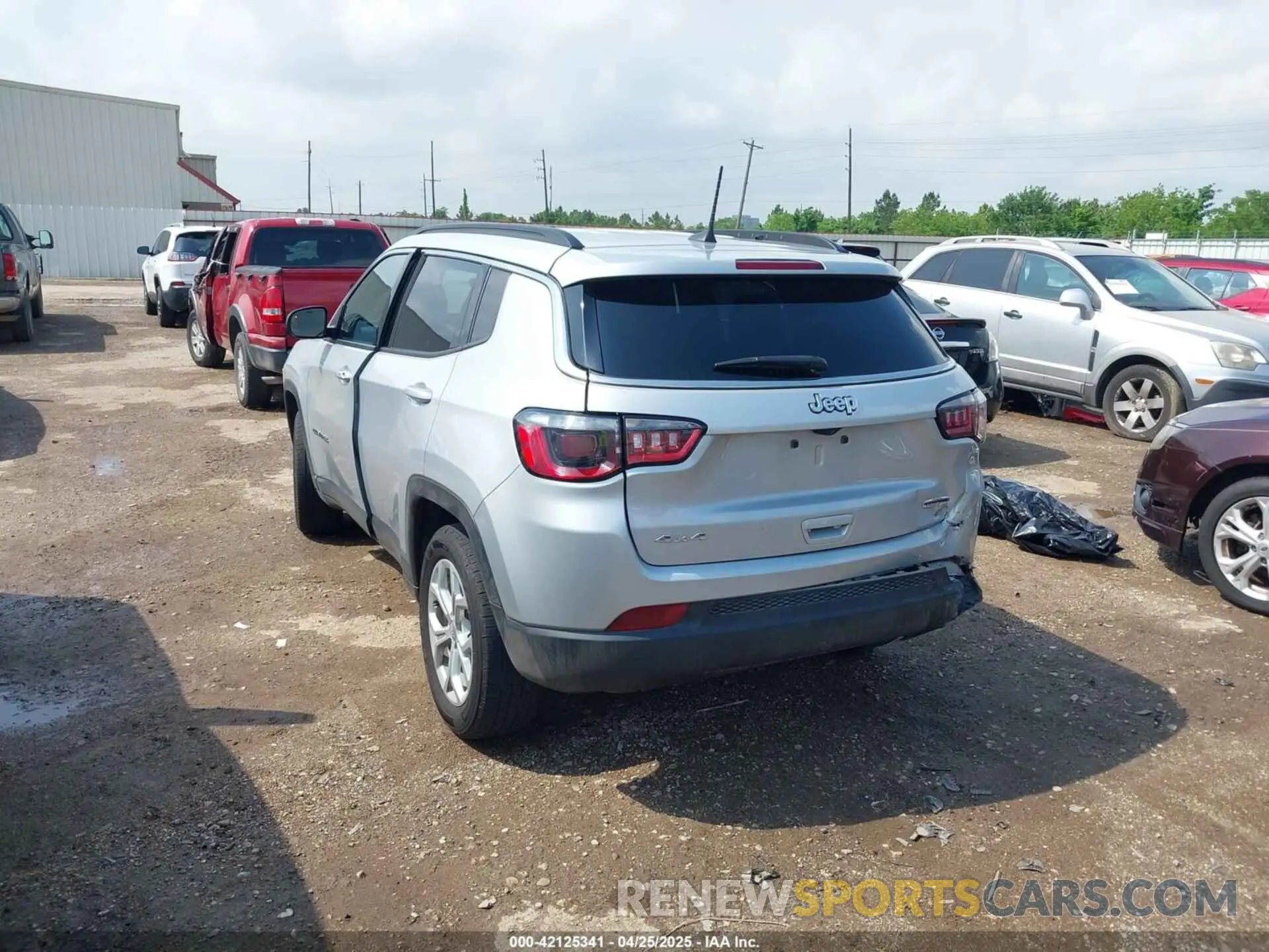 3 Photograph of a damaged car 3C4NJDBN6RT119349 JEEP COMPASS 2024