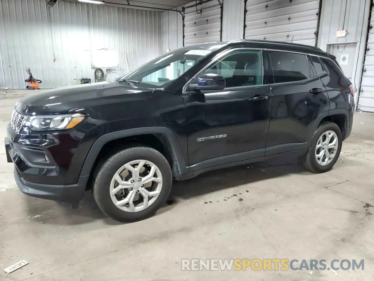 1 Photograph of a damaged car 3C4NJDBN6RT133641 JEEP COMPASS 2024