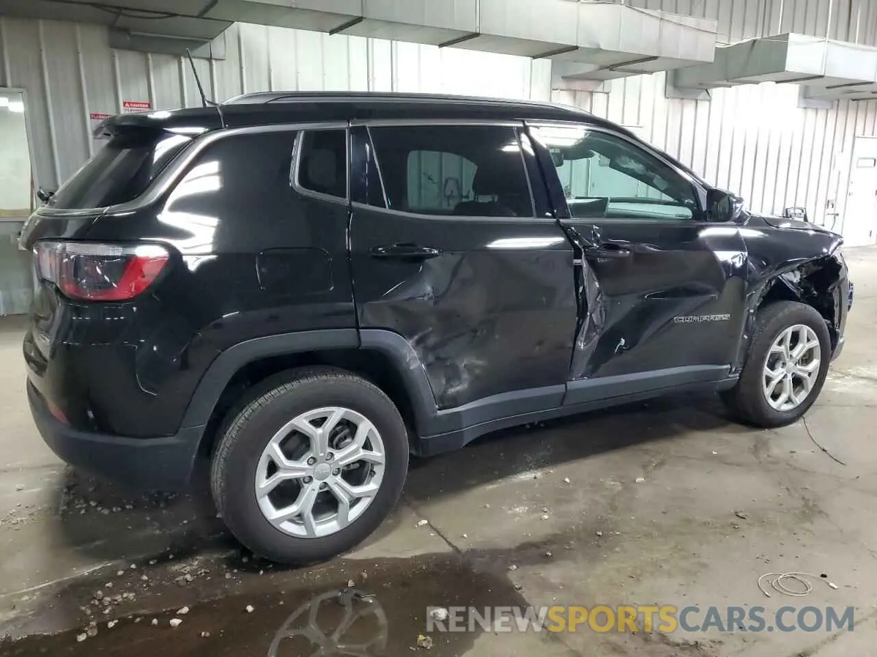 3 Photograph of a damaged car 3C4NJDBN6RT133641 JEEP COMPASS 2024