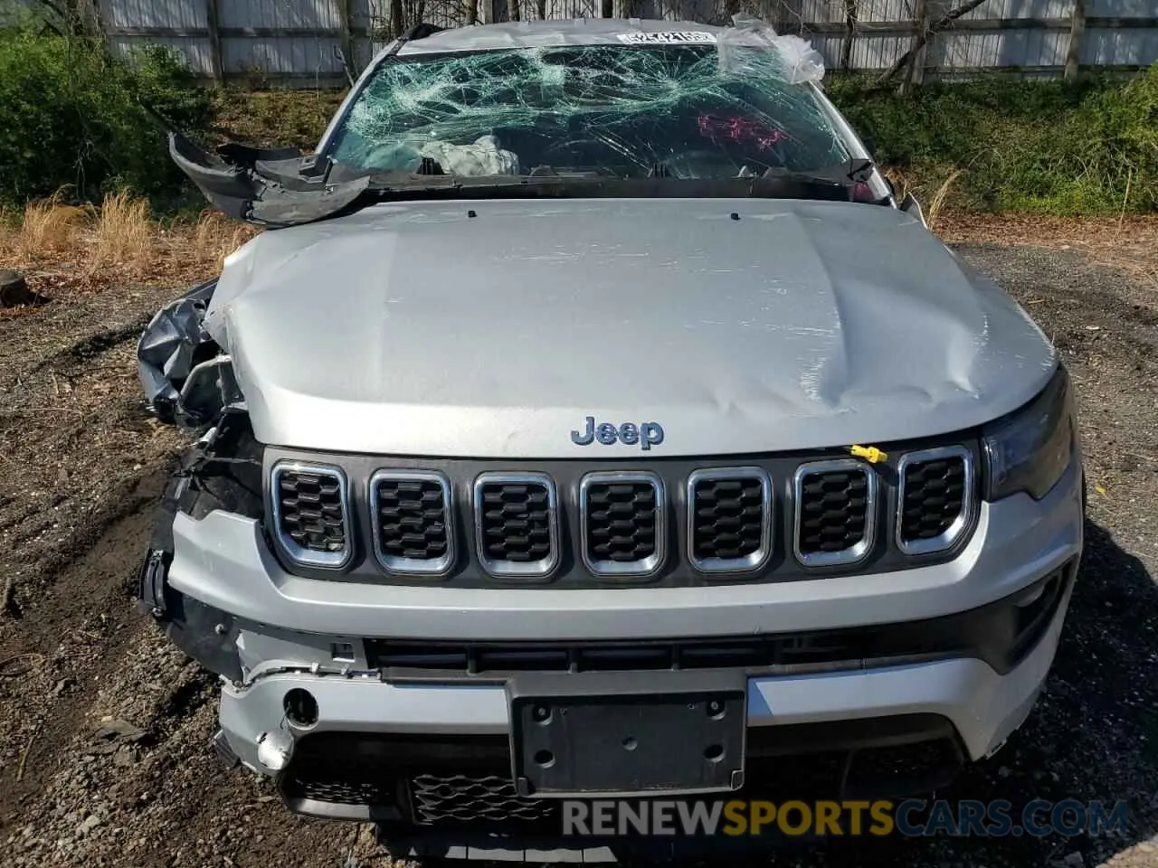 5 Photograph of a damaged car 3C4NJDBN6RT154649 JEEP COMPASS 2024