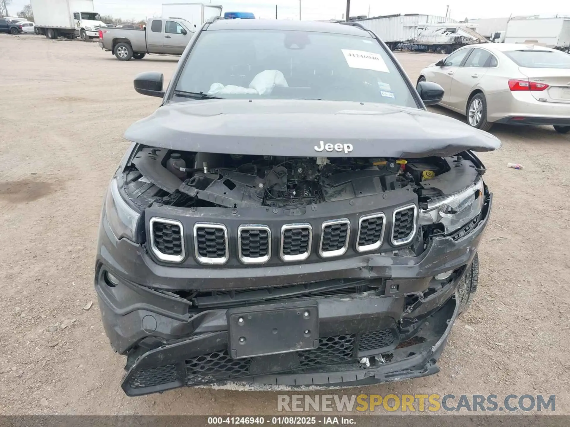 12 Photograph of a damaged car 3C4NJDBN7RT121563 JEEP COMPASS 2024