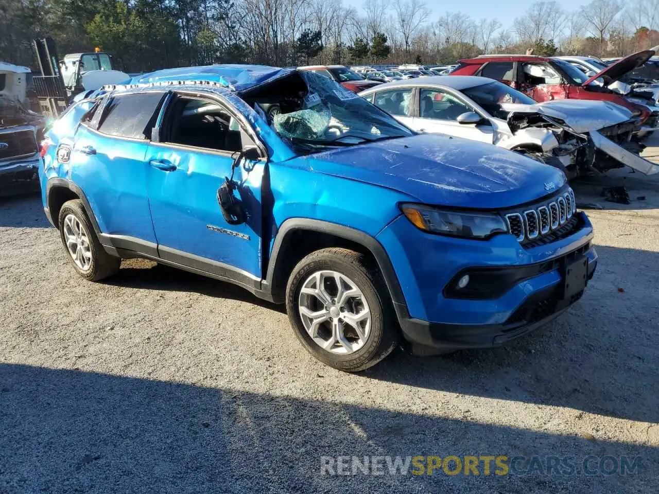 4 Photograph of a damaged car 3C4NJDBN7RT133146 JEEP COMPASS 2024
