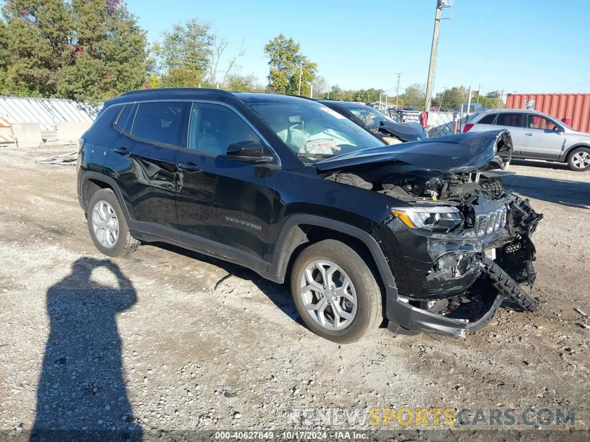 1 Photograph of a damaged car 3C4NJDBN7RT152277 JEEP COMPASS 2024