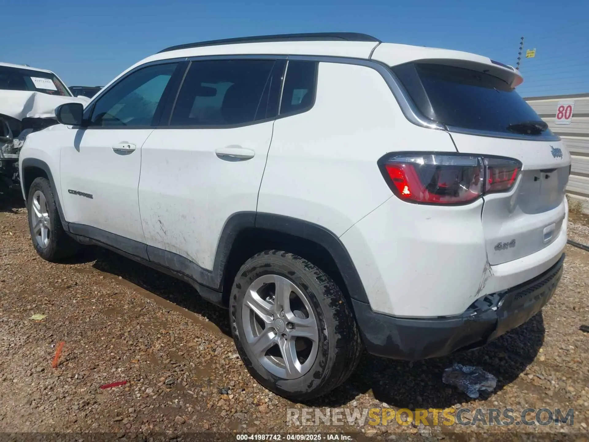 3 Photograph of a damaged car 3C4NJDBN7RT606611 JEEP COMPASS 2024