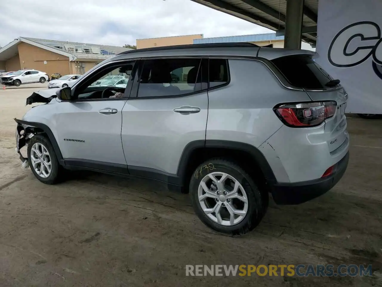 2 Photograph of a damaged car 3C4NJDBN8RT111169 JEEP COMPASS 2024