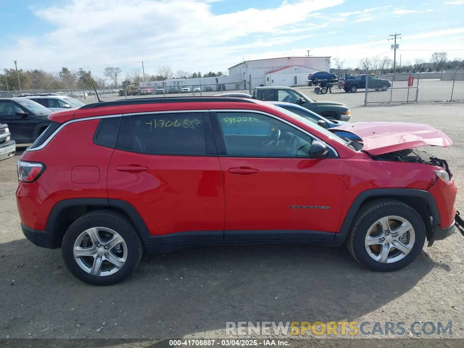 13 Photograph of a damaged car 3C4NJDBN8RT607704 JEEP COMPASS 2024