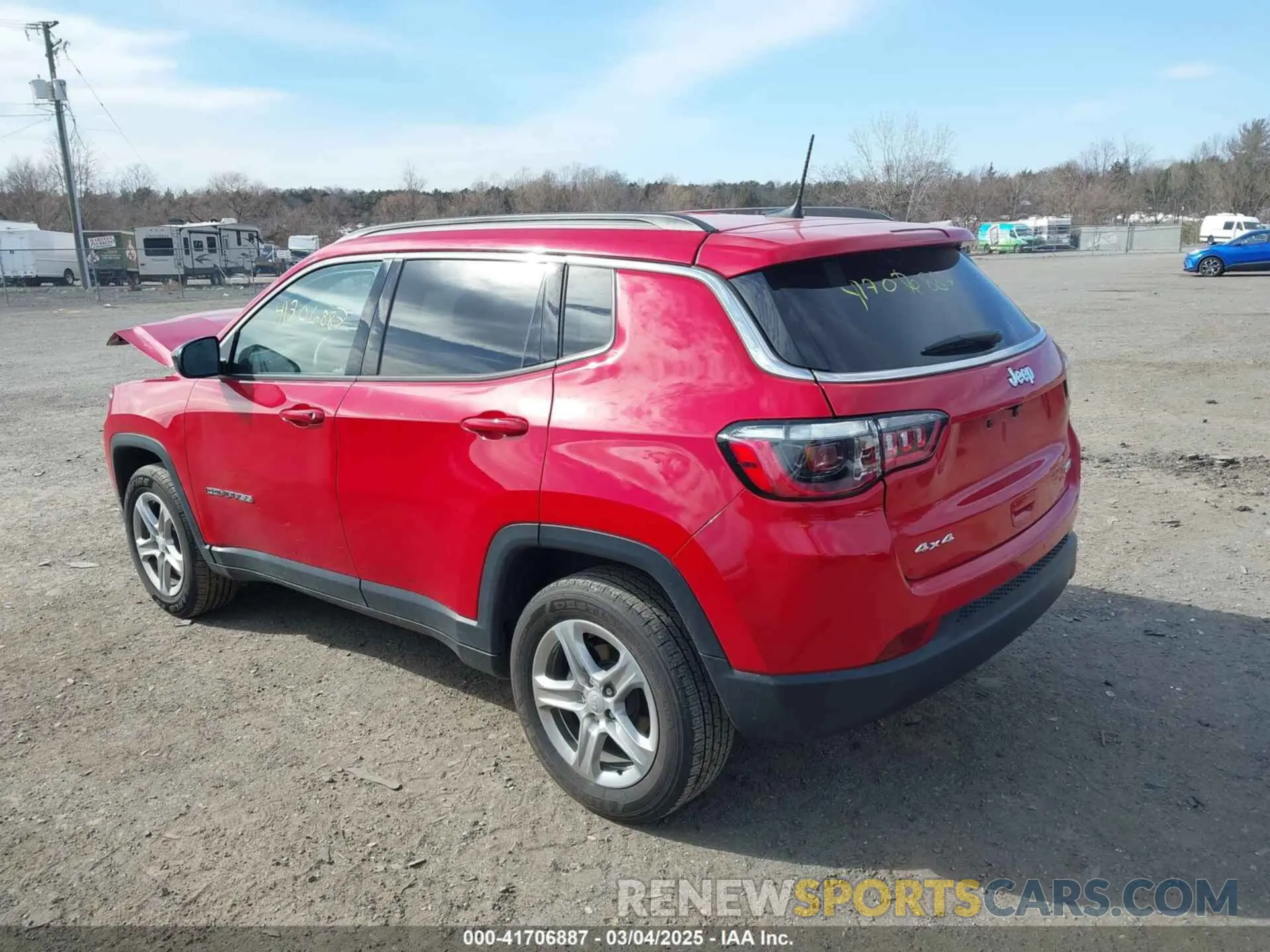 3 Photograph of a damaged car 3C4NJDBN8RT607704 JEEP COMPASS 2024
