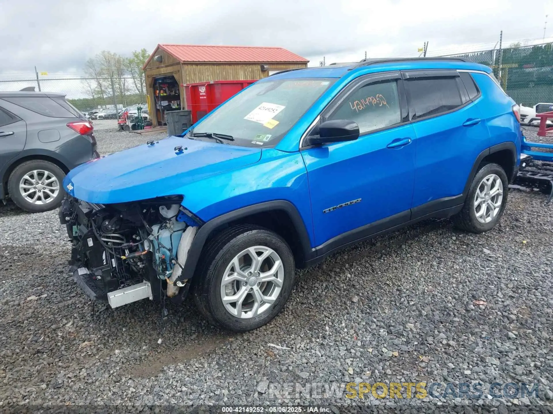 2 Photograph of a damaged car 3C4NJDBN9RT132368 JEEP COMPASS 2024