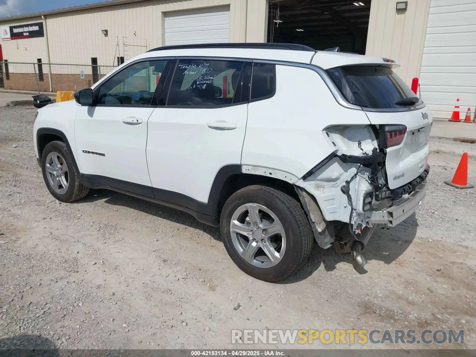 3 Photograph of a damaged car 3C4NJDBN9RT604049 JEEP COMPASS 2024