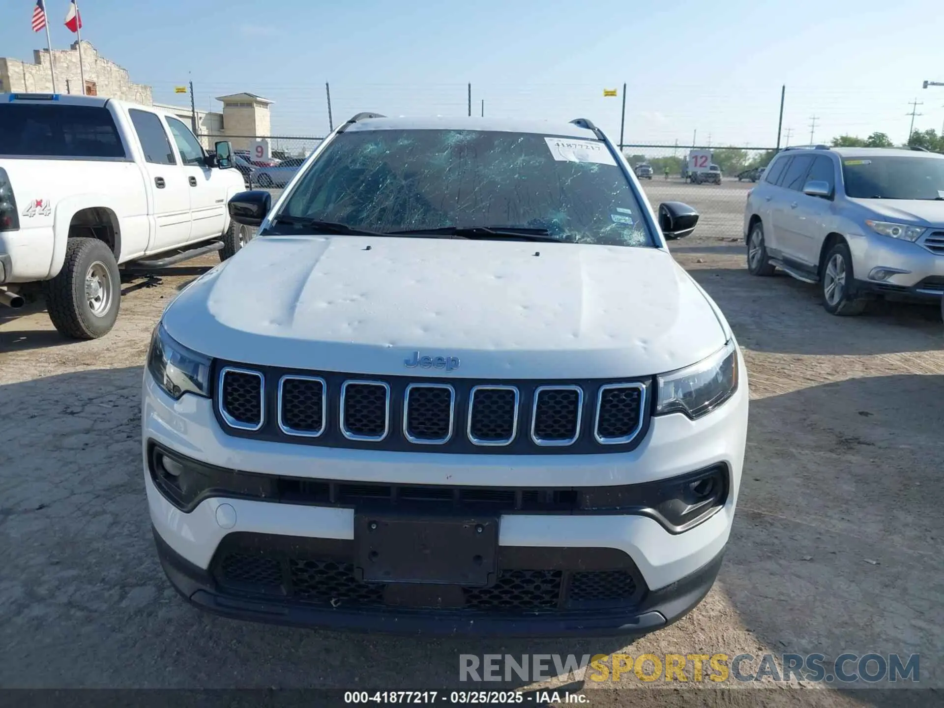 12 Photograph of a damaged car 3C4NJDBNXRT595443 JEEP COMPASS 2024