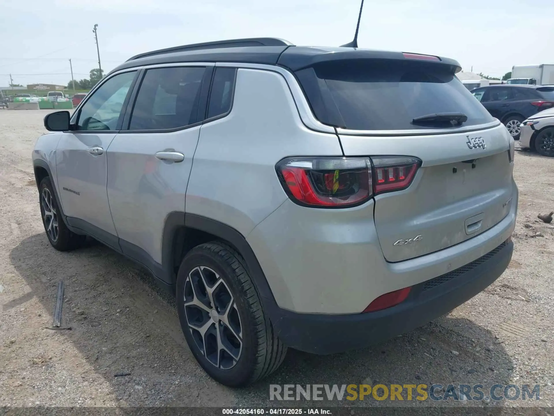3 Photograph of a damaged car 3C4NJDCN0RT113691 JEEP COMPASS 2024