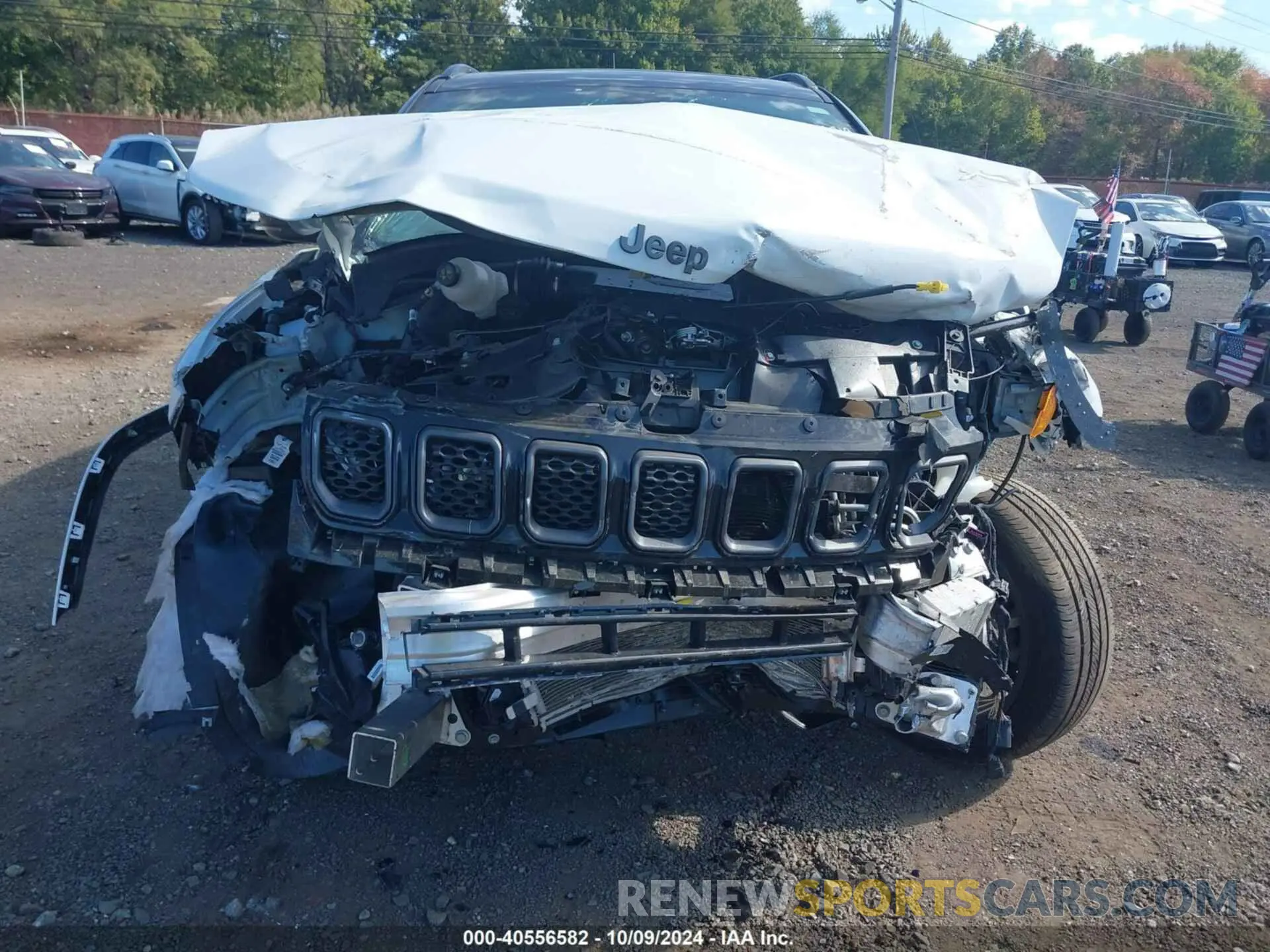6 Photograph of a damaged car 3C4NJDCN0RT583459 JEEP COMPASS 2024