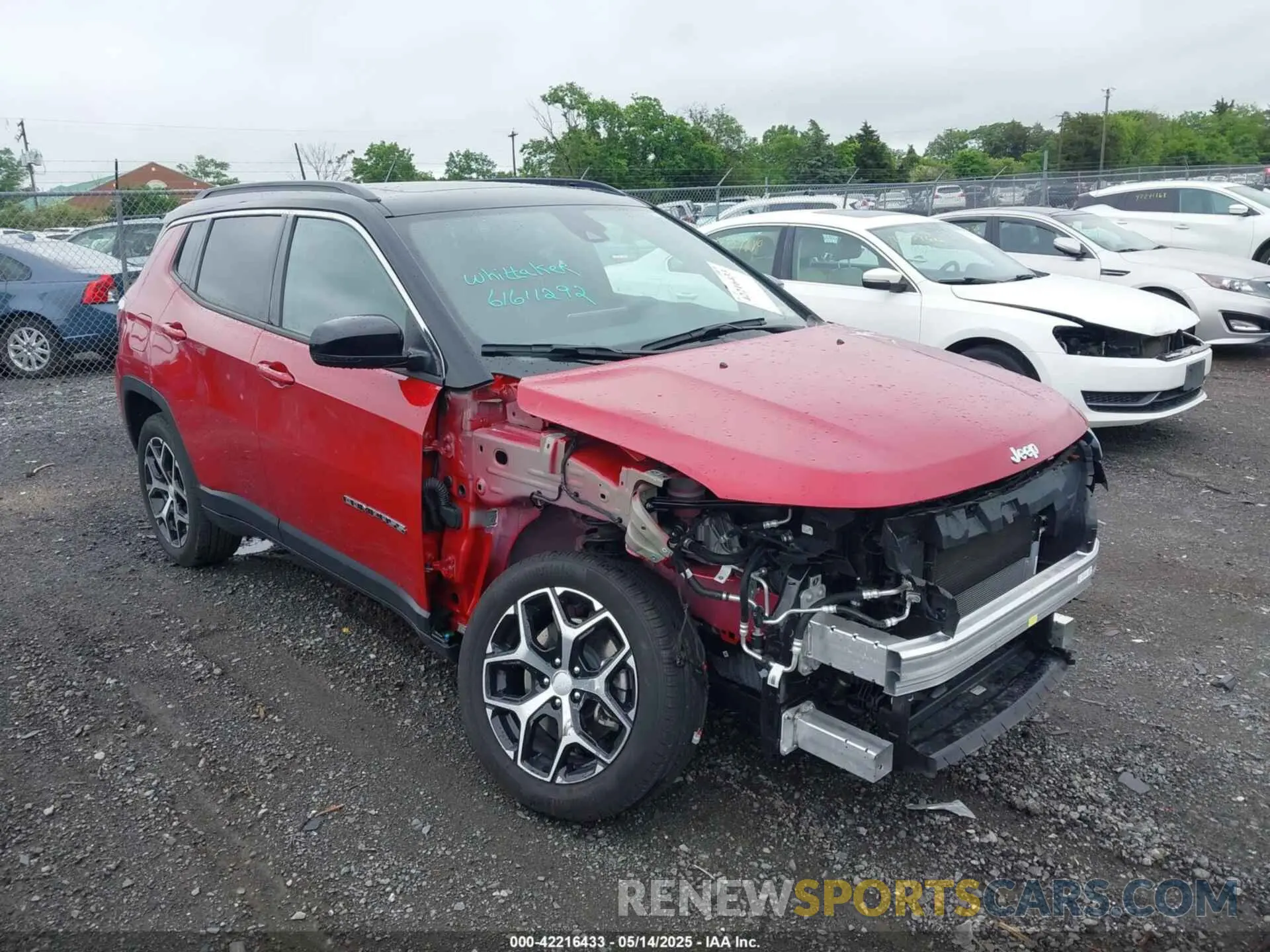 1 Photograph of a damaged car 3C4NJDCN1RT140091 JEEP COMPASS 2024