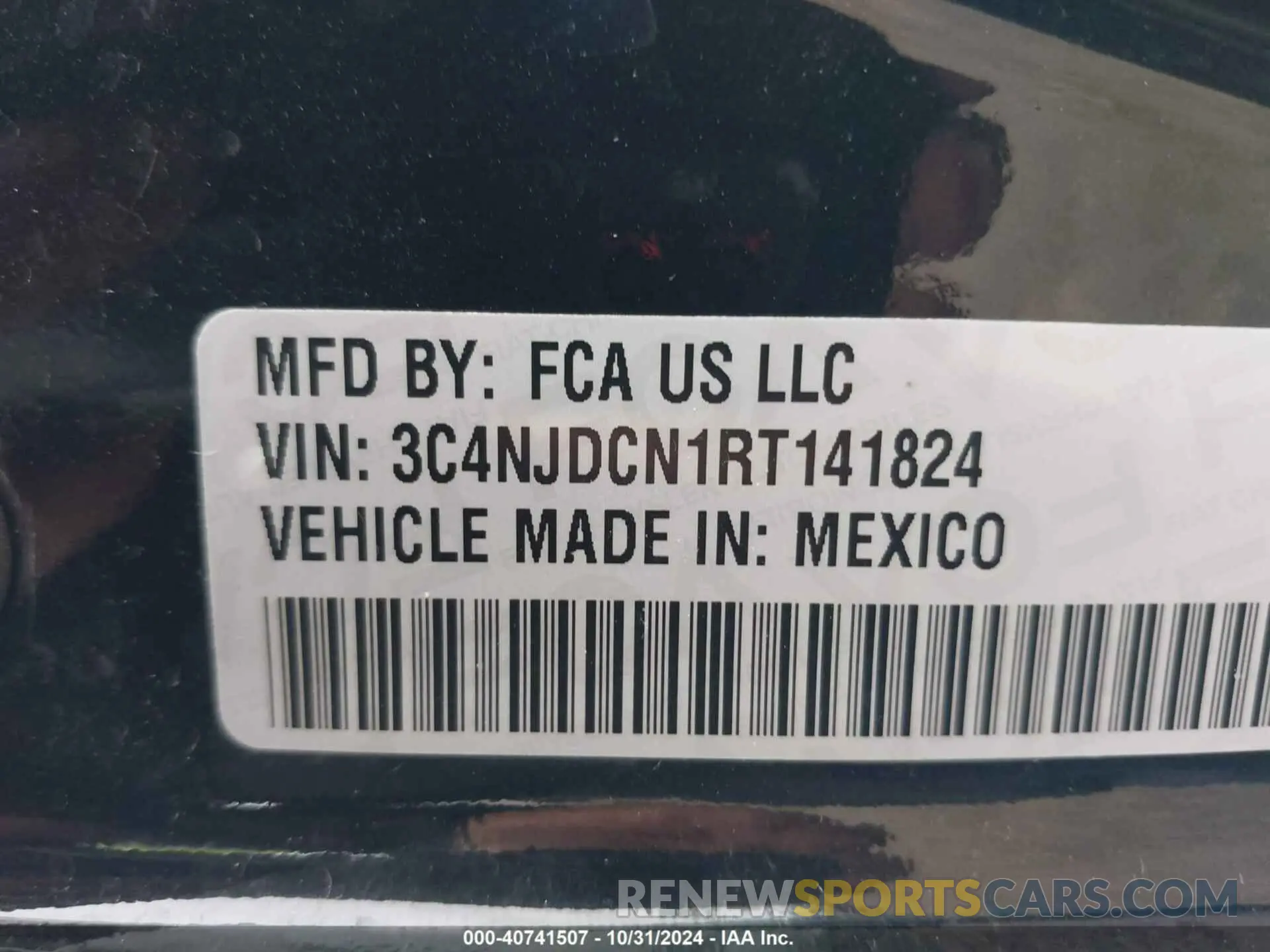 9 Фотография поврежденного автомобиля 3C4NJDCN1RT141824 JEEP COMPASS 2024