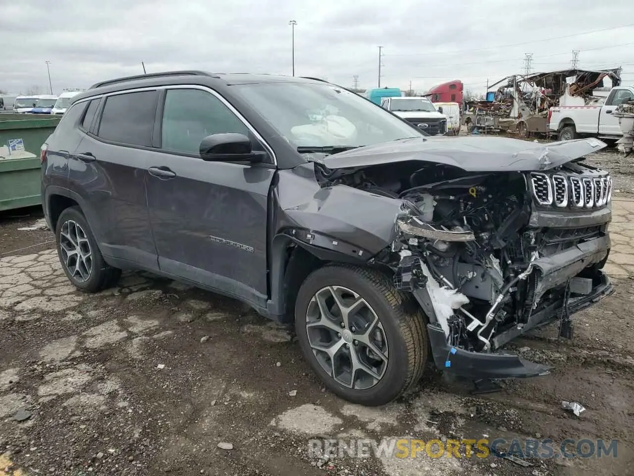 4 Фотография поврежденного автомобиля 3C4NJDCN1RT142049 JEEP COMPASS 2024