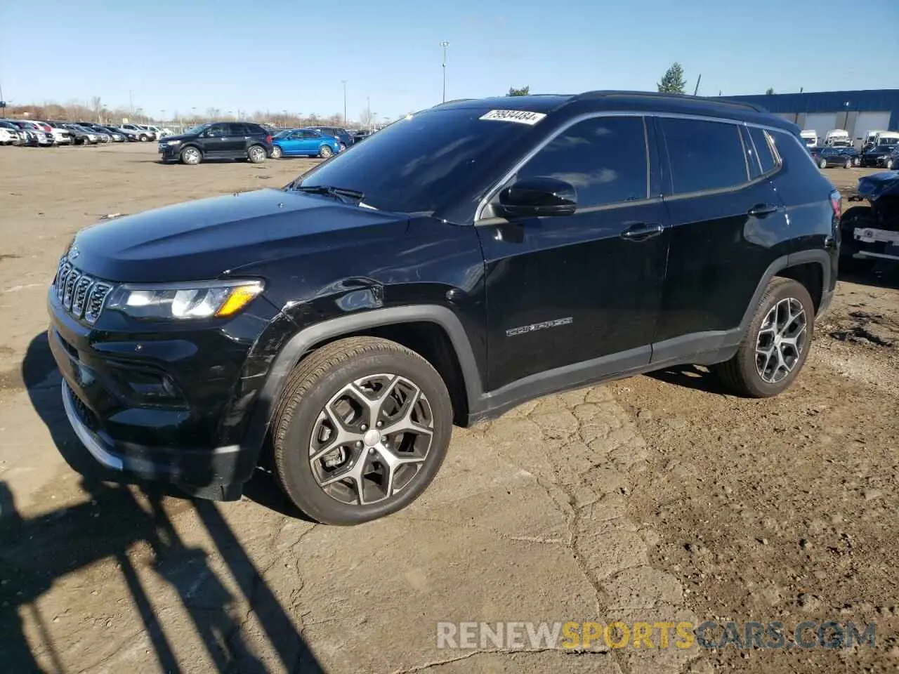 1 Photograph of a damaged car 3C4NJDCN1RT149437 JEEP COMPASS 2024