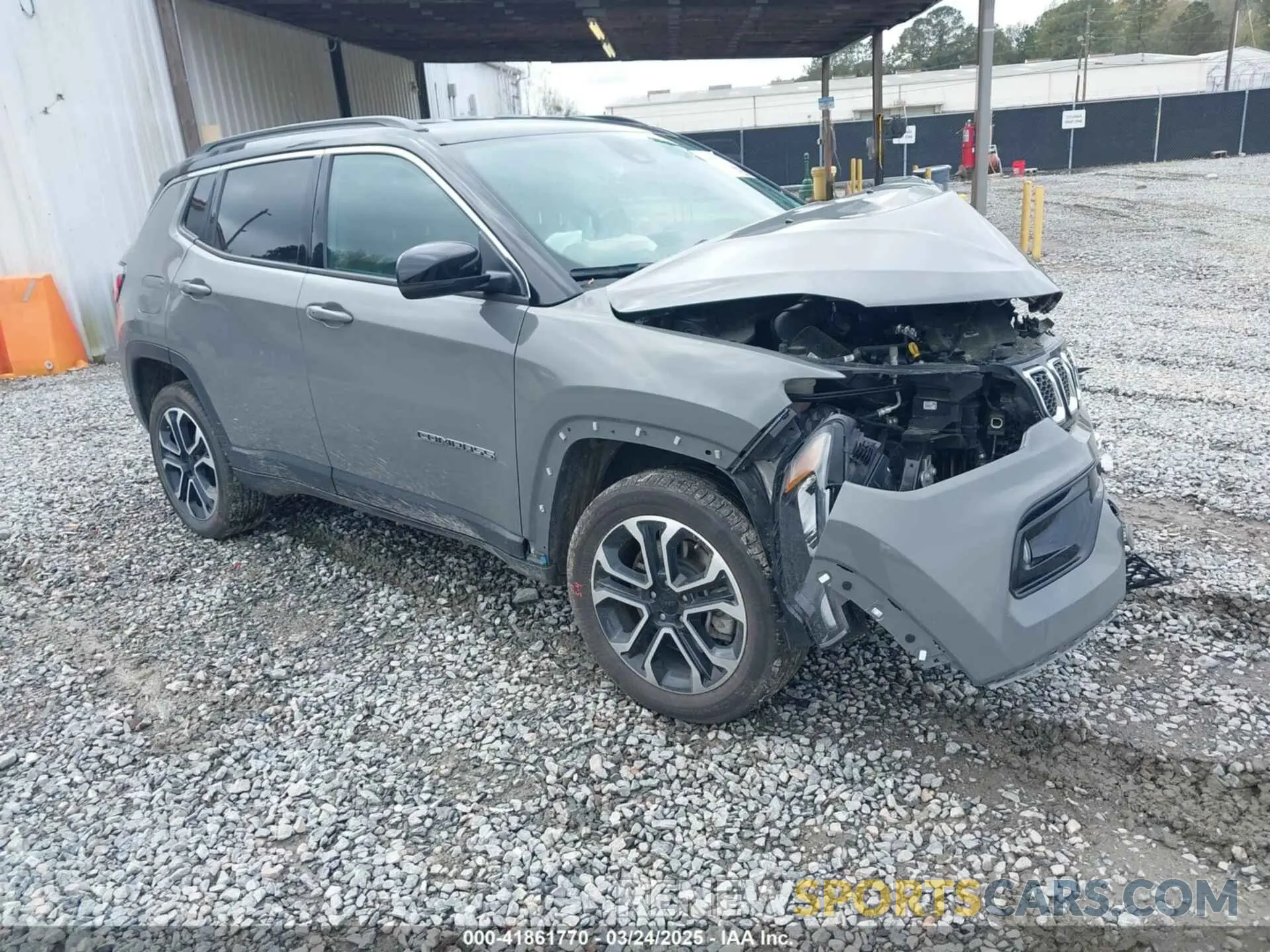 1 Photograph of a damaged car 3C4NJDCN1RT610278 JEEP COMPASS 2024
