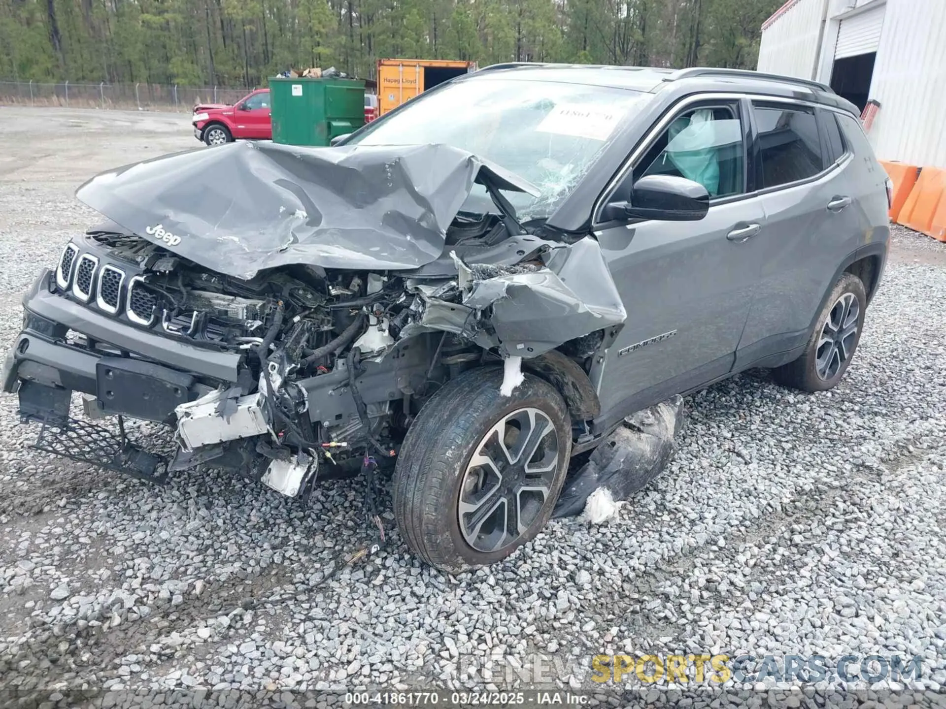 2 Photograph of a damaged car 3C4NJDCN1RT610278 JEEP COMPASS 2024
