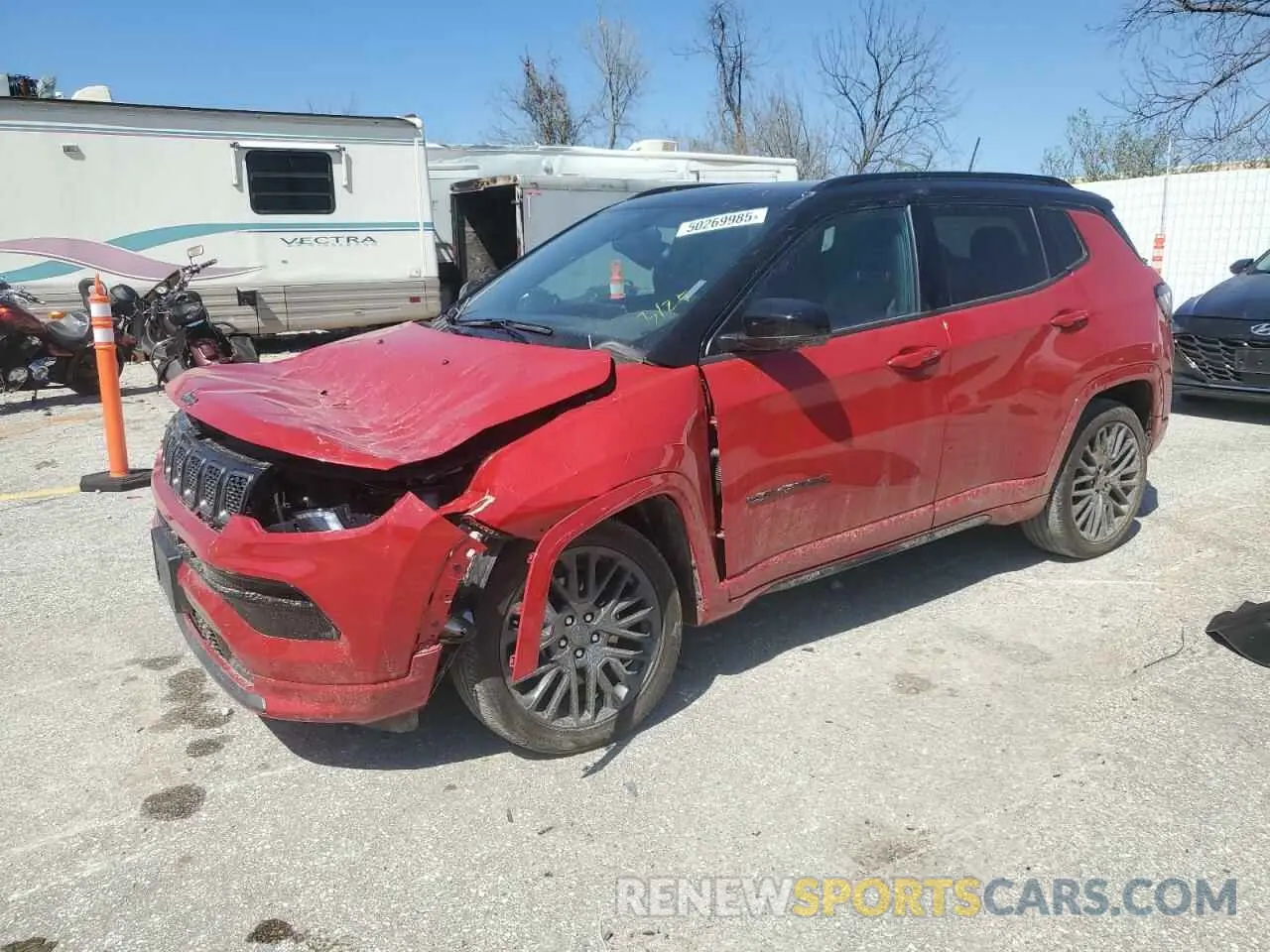 1 Фотография поврежденного автомобиля 3C4NJDCN3RT591619 JEEP COMPASS 2024