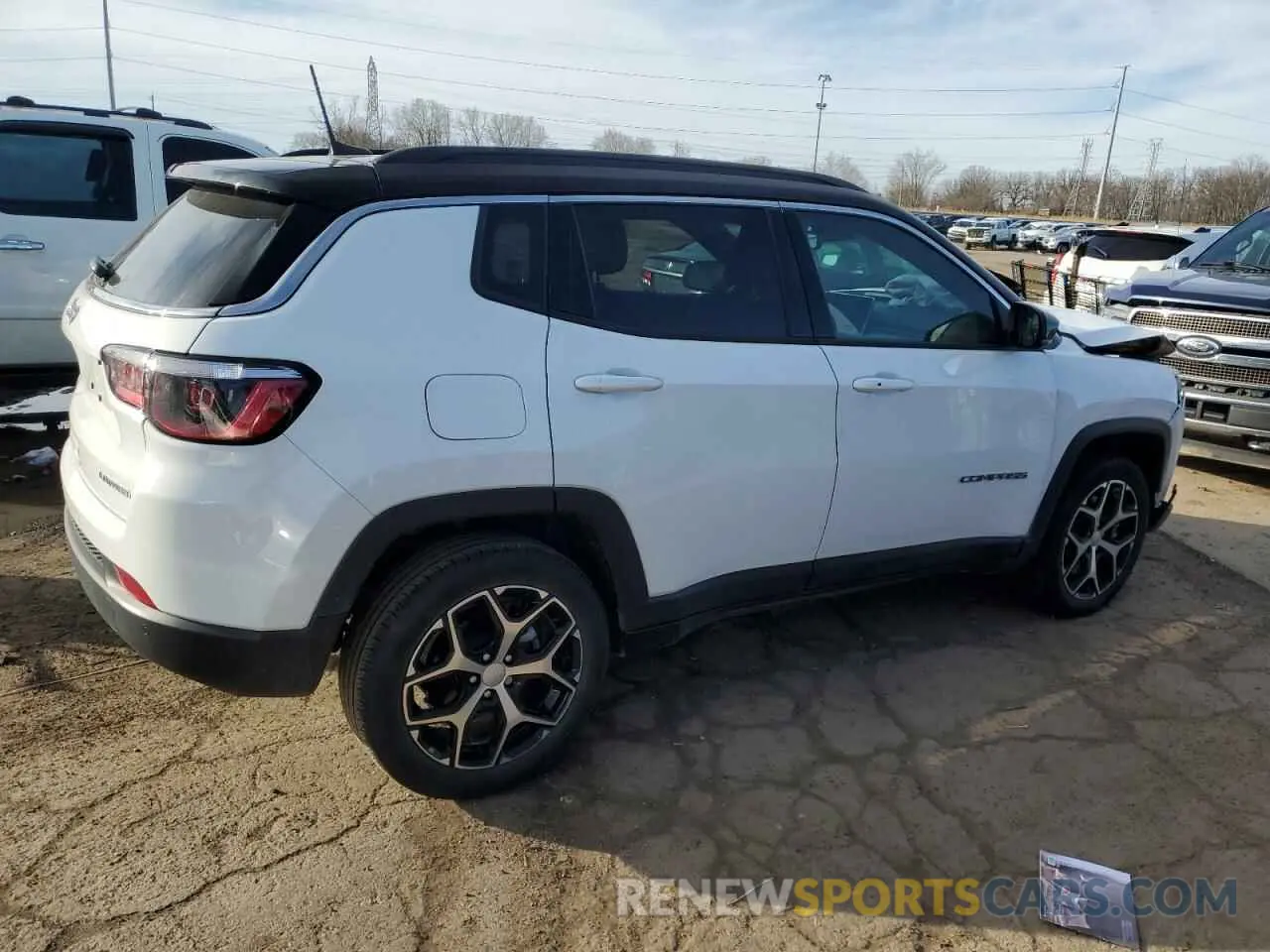 3 Photograph of a damaged car 3C4NJDCN4RT139842 JEEP COMPASS 2024