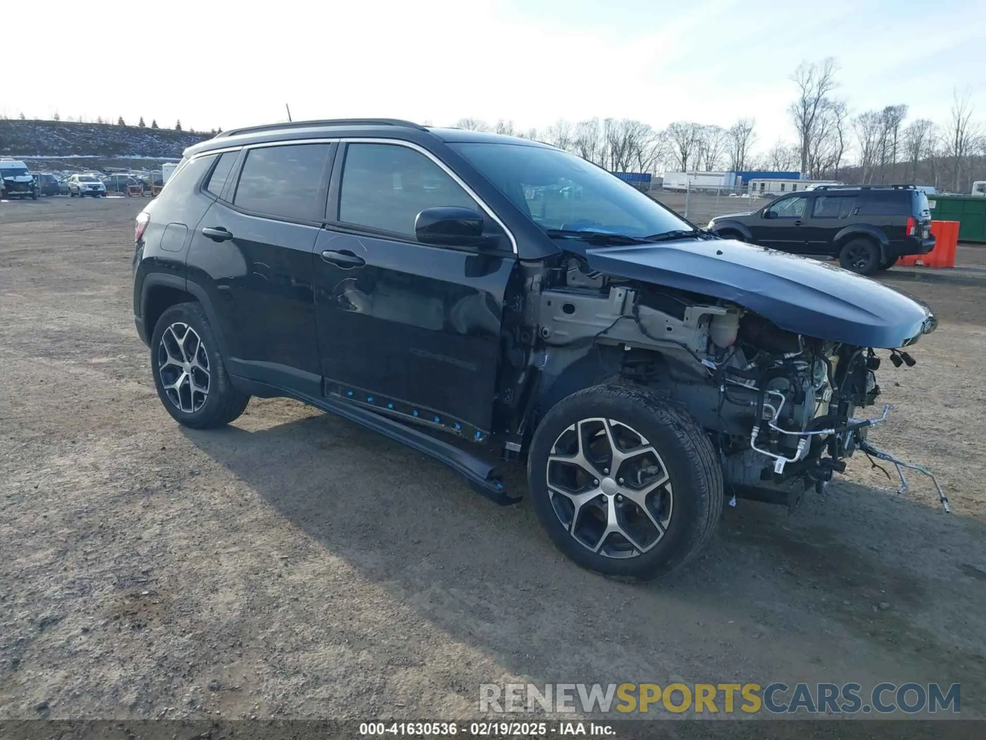 1 Photograph of a damaged car 3C4NJDCN4RT141722 JEEP COMPASS 2024