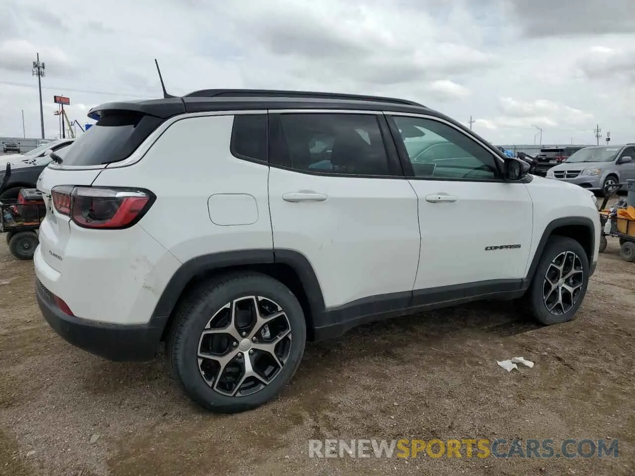 3 Photograph of a damaged car 3C4NJDCN5RT102704 JEEP COMPASS 2024