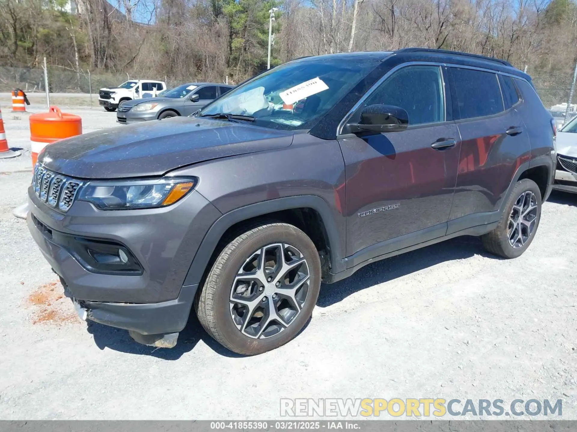 2 Photograph of a damaged car 3C4NJDCN5RT135007 JEEP COMPASS 2024