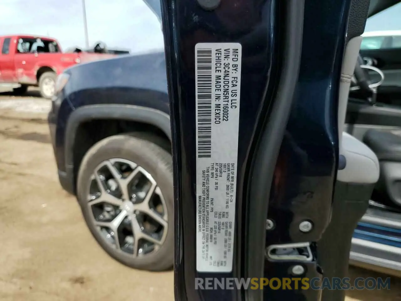 13 Photograph of a damaged car 3C4NJDCN5RT160022 JEEP COMPASS 2024