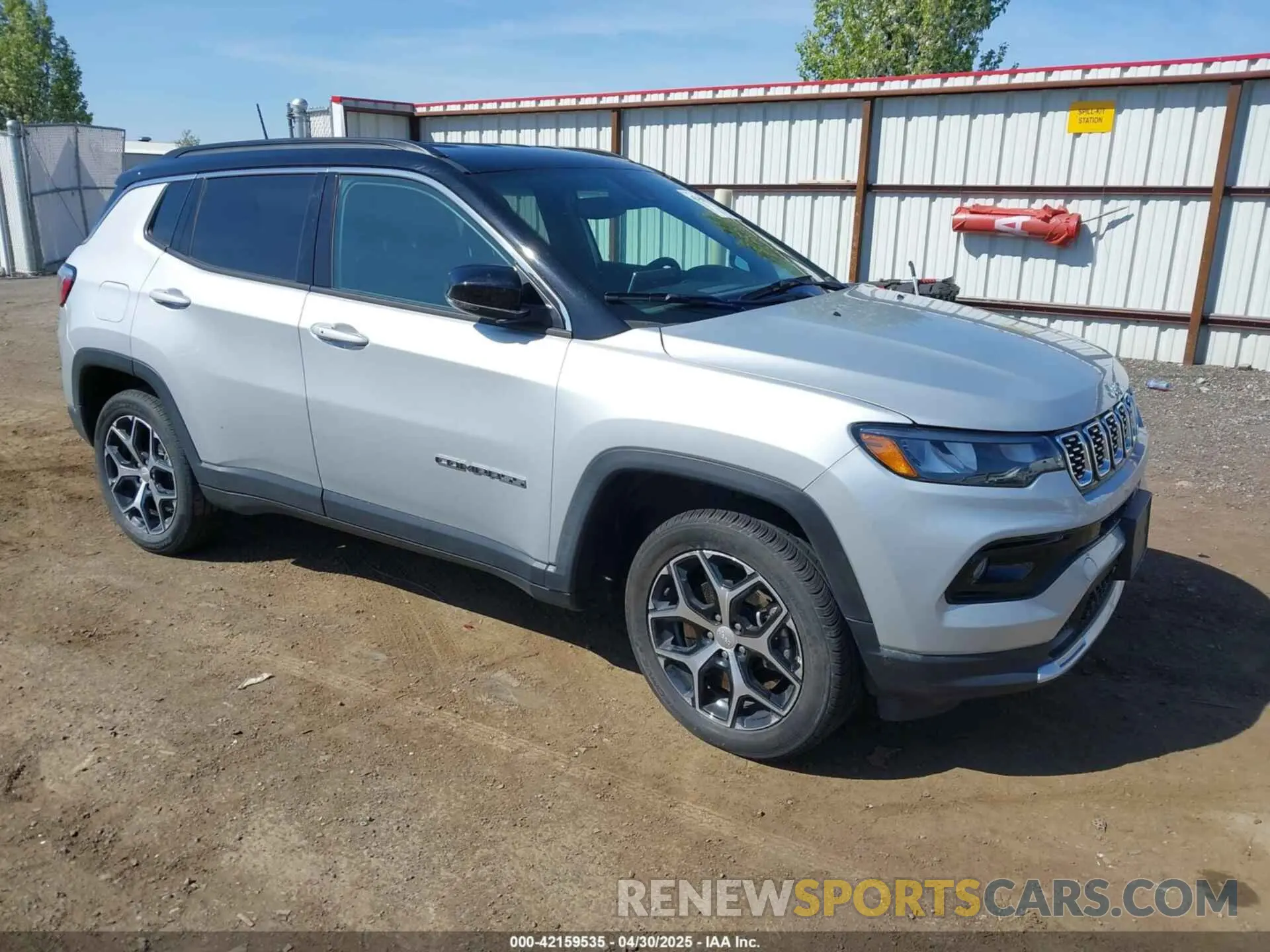 1 Photograph of a damaged car 3C4NJDCN6RT125537 JEEP COMPASS 2024