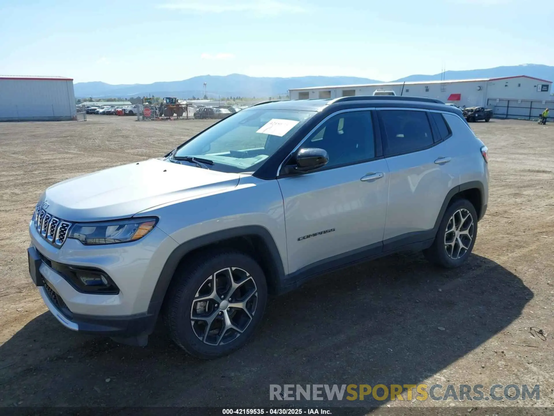 2 Photograph of a damaged car 3C4NJDCN6RT125537 JEEP COMPASS 2024