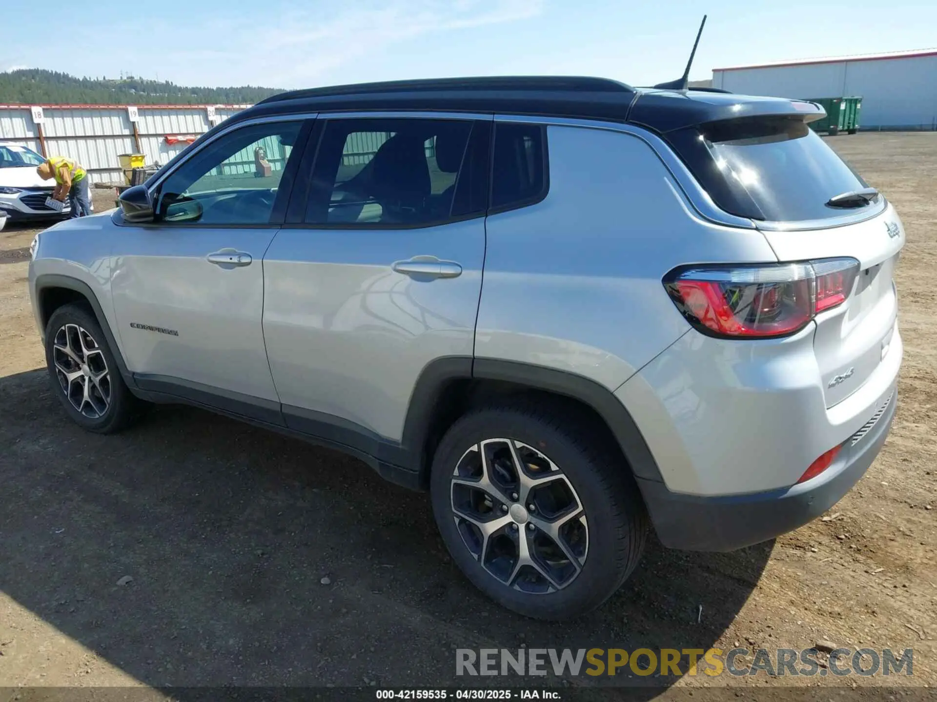 3 Photograph of a damaged car 3C4NJDCN6RT125537 JEEP COMPASS 2024