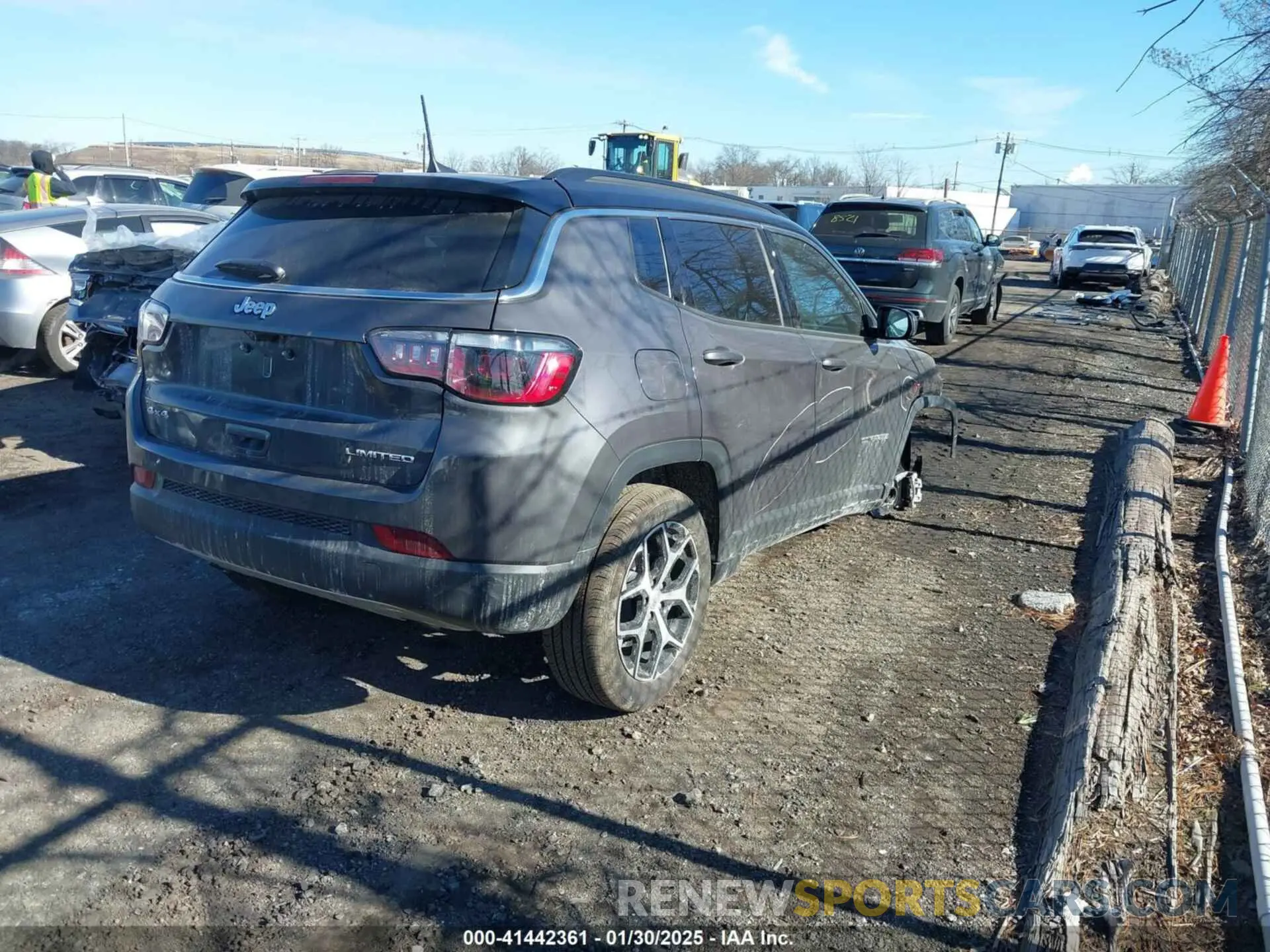 4 Photograph of a damaged car 3C4NJDCN6RT146226 JEEP COMPASS 2024