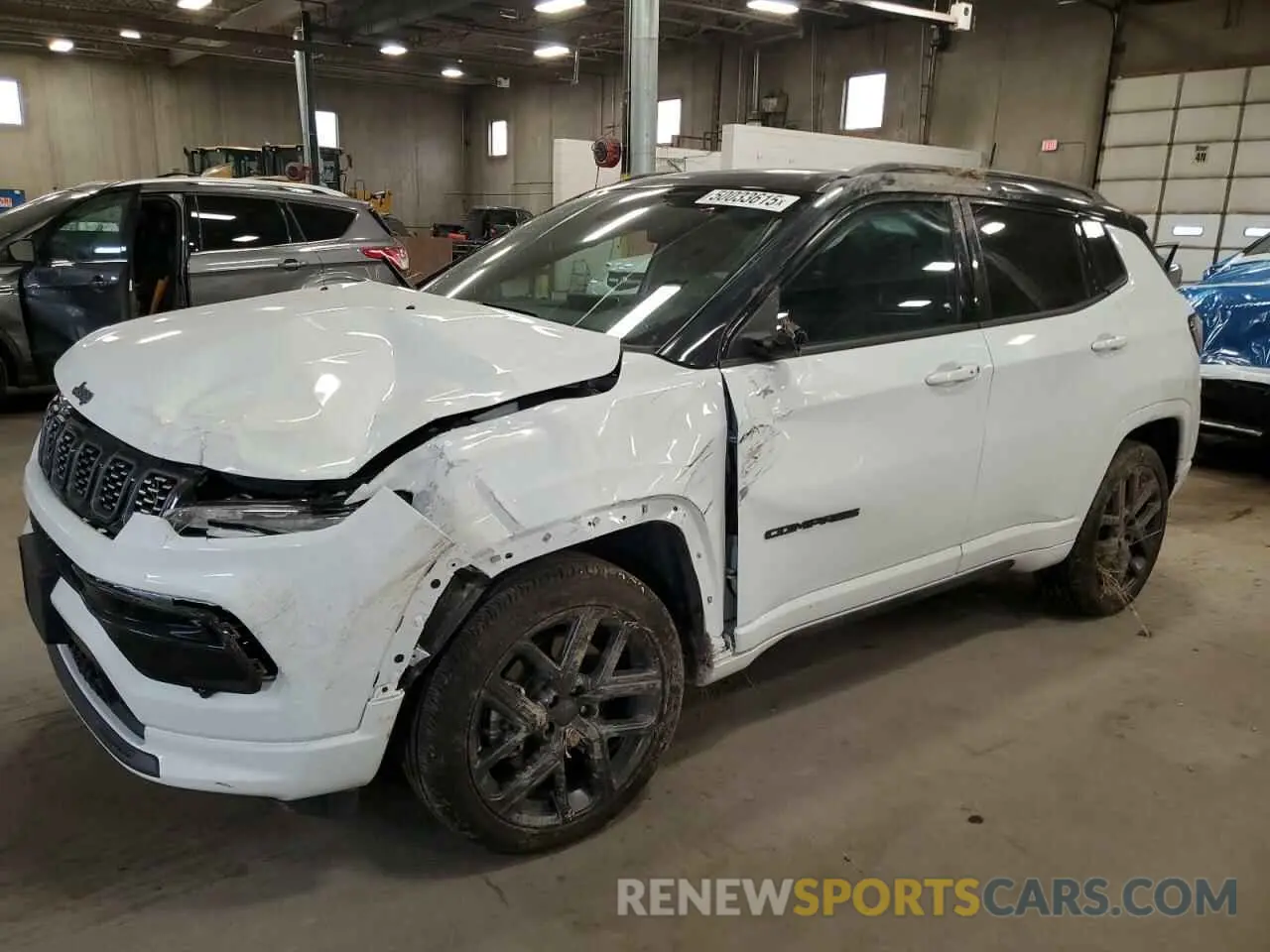 1 Photograph of a damaged car 3C4NJDCN6RT157548 JEEP COMPASS 2024
