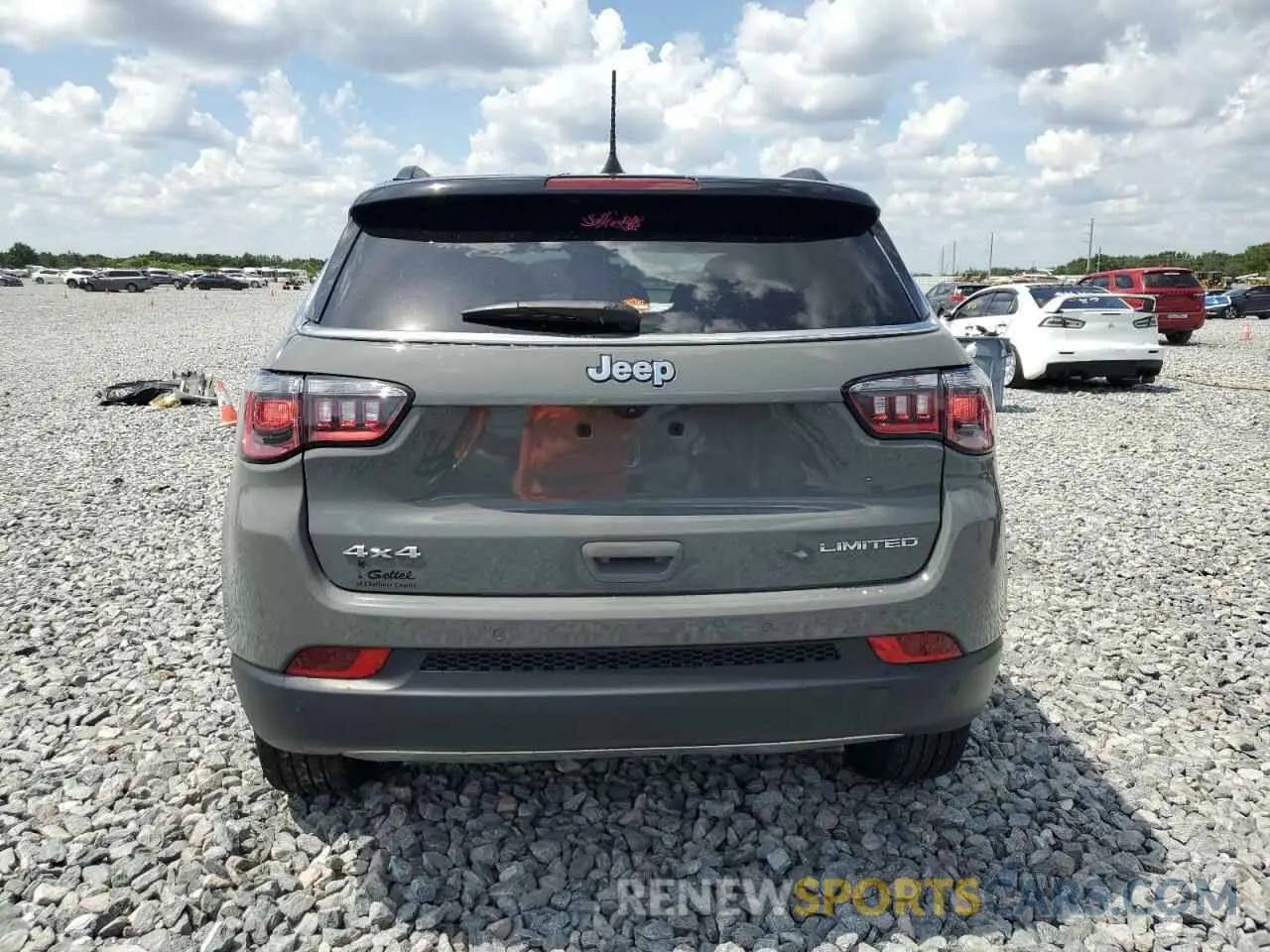 6 Photograph of a damaged car 3C4NJDCN6RT579853 JEEP COMPASS 2024