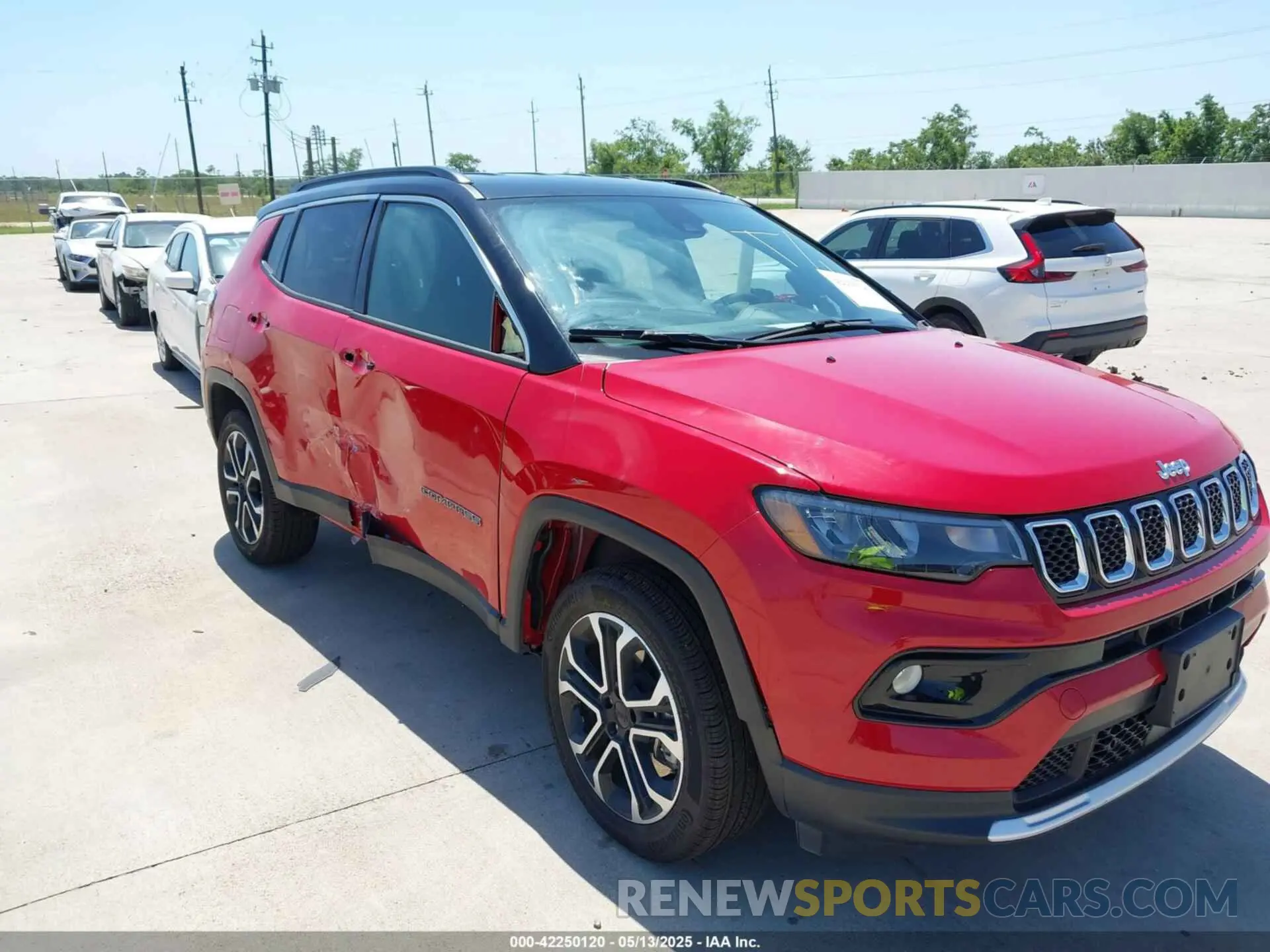 1 Фотография поврежденного автомобиля 3C4NJDCN6RT585619 JEEP COMPASS 2024