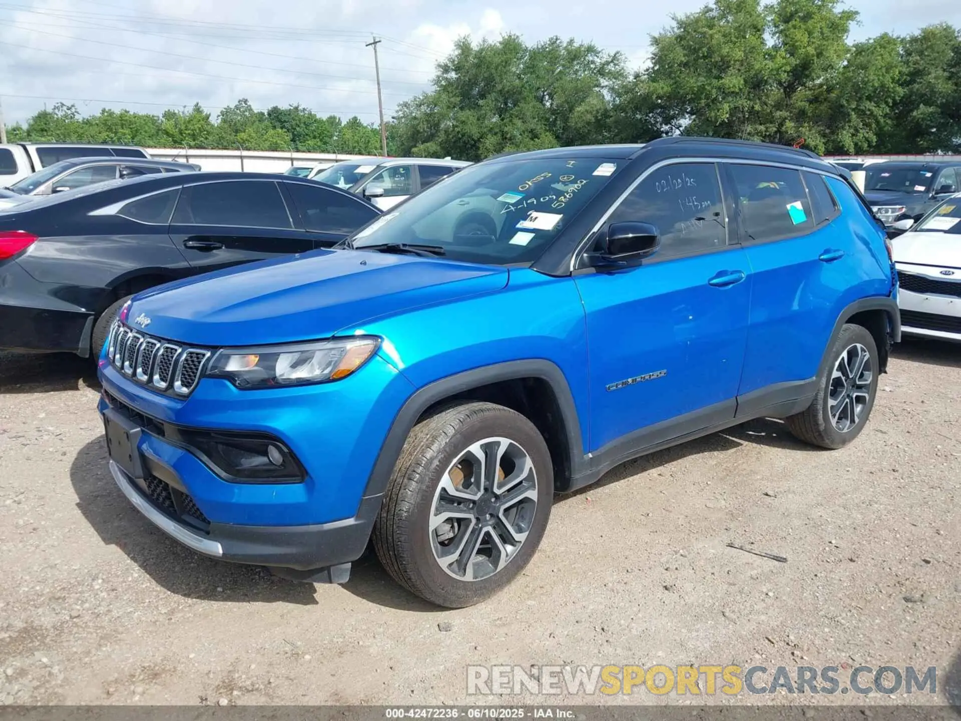 2 Photograph of a damaged car 3C4NJDCN6RT586902 JEEP COMPASS 2024