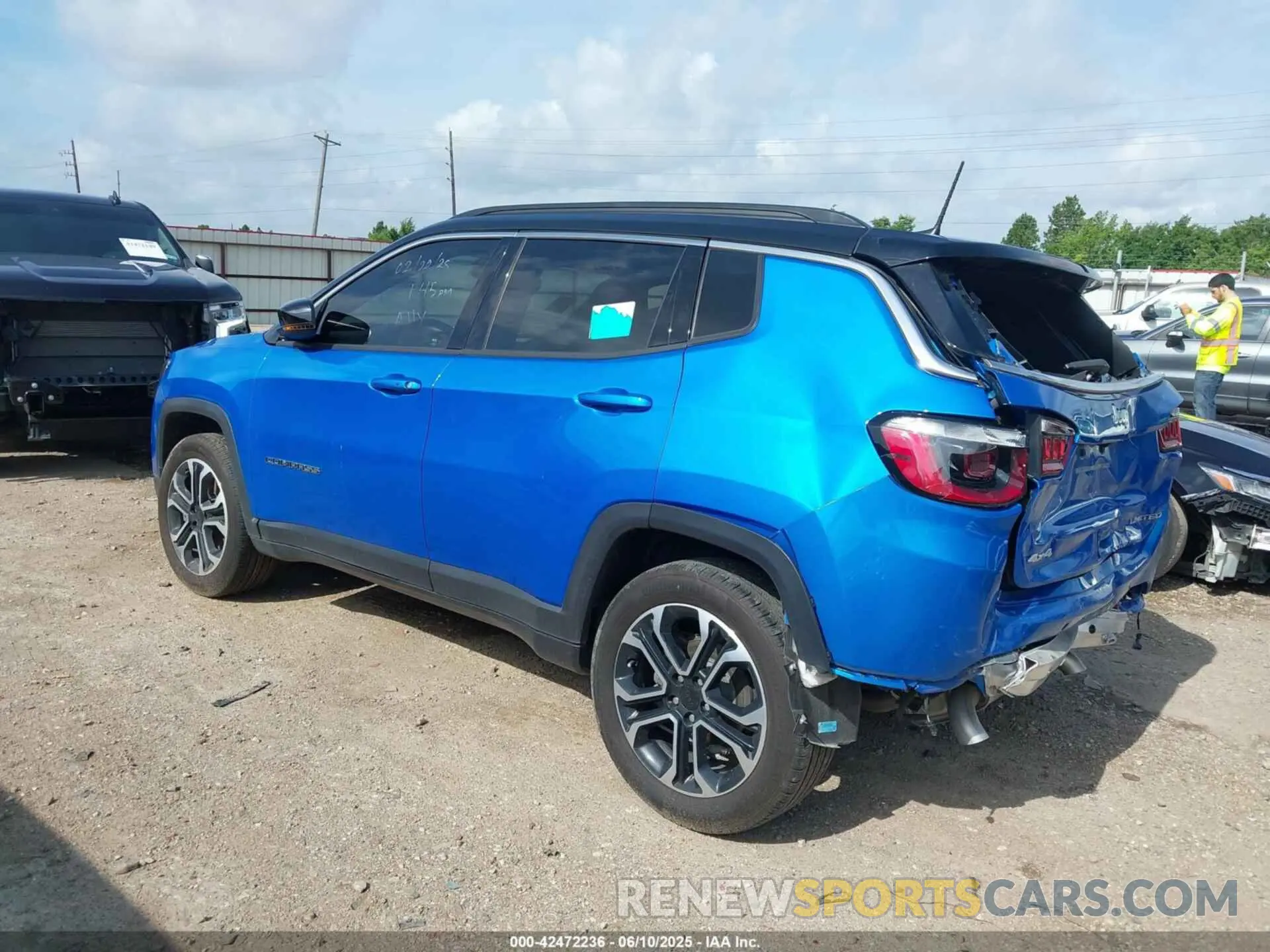 3 Photograph of a damaged car 3C4NJDCN6RT586902 JEEP COMPASS 2024