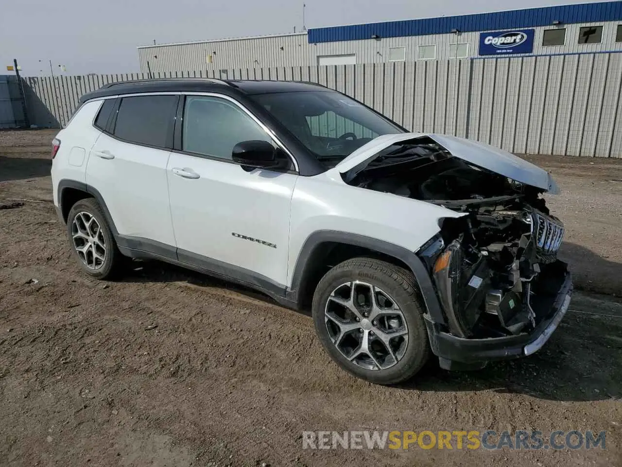 4 Photograph of a damaged car 3C4NJDCN7RT101442 JEEP COMPASS 2024