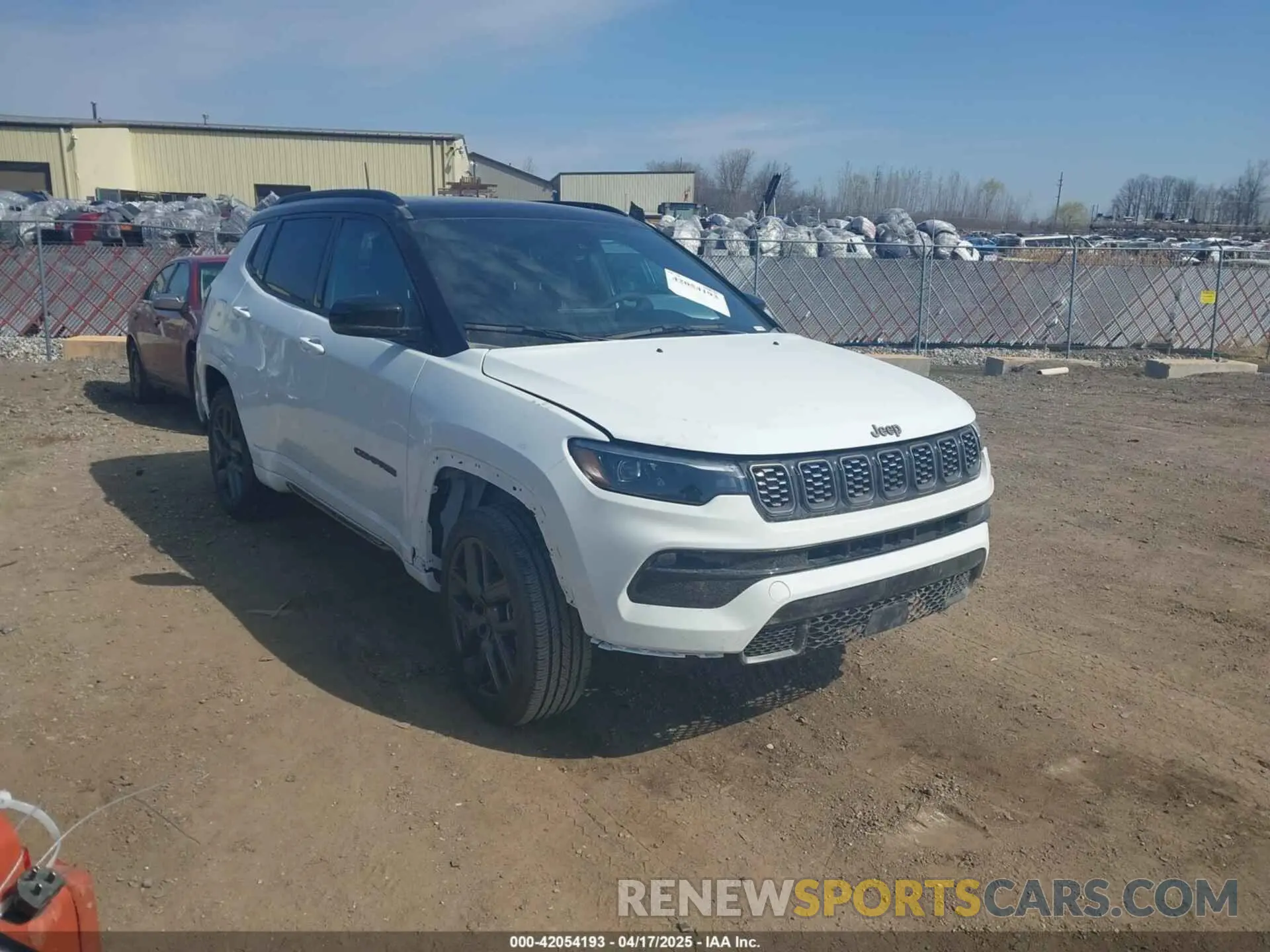 1 Photograph of a damaged car 3C4NJDCN7RT106527 JEEP COMPASS 2024
