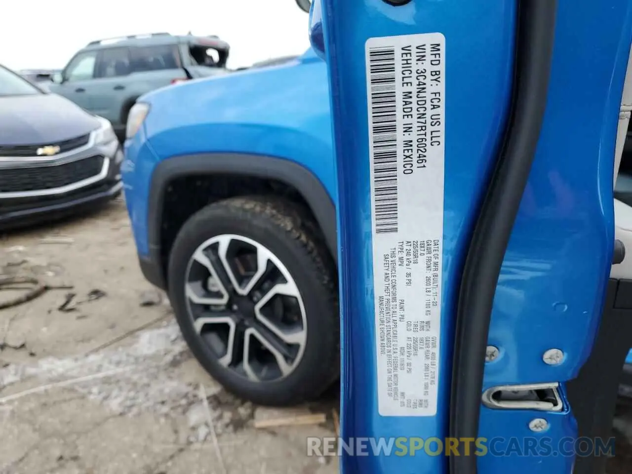15 Фотография поврежденного автомобиля 3C4NJDCN7RT602461 JEEP COMPASS 2024